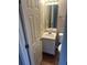 Small bathroom with single vanity and toilet at 3575 Oakvale Falls Ct, Decatur, GA 30034