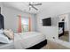 Modern bedroom featuring a sleek design, complemented by warm natural light and comfortable furnishings at 160 Vanira Se Ave # A, Atlanta, GA 30315