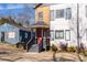 Charming duplex exterior featuring a red door and freshly cut lawn offers inviting curb appeal at 160 Vanira Se Ave # A, Atlanta, GA 30315