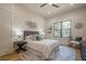 Bright bedroom with hardwood floors and large window at 4840 Northway Dr, Atlanta, GA 30342