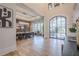 Open concept dining room with hardwood floors and large windows at 4840 Northway Dr, Atlanta, GA 30342