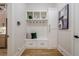 Convenient mudroom with built-in bench and storage at 4840 Northway Dr, Atlanta, GA 30342