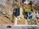 Aerial view showcasing the house and surrounding neighborhood at 698 Rochelle Sw Dr, Atlanta, GA 30310