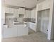 Unfinished kitchen with crisp white cabinets; customize it to fit your unique style at 2808 Lillian Ln, Douglasville, GA 30135