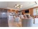 Living room with fireplace and built-in bookshelves at 3630 Peachtree Ne Rd # 2706, Atlanta, GA 30326