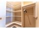 A well-organized walk-in closet offers ample shelving and storage space at 3630 Peachtree Ne Rd # 2706, Atlanta, GA 30326