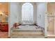 Luxurious bathroom with soaking tub and stained glass window at 1401 Walcutts Nw Way, Marietta, GA 30064