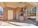 Outdoor kitchen with stainless steel appliances at 1401 Walcutts Nw Way, Marietta, GA 30064