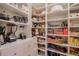 Well-organized pantry with ample storage shelves at 1401 Walcutts Nw Way, Marietta, GA 30064