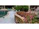 Stunning pool with stonework and flowers at 1401 Walcutts Nw Way, Marietta, GA 30064