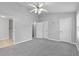 Spacious bedroom featuring vaulted ceiling and multiple closets at 3044 Lauren Parc Rd, Decatur, GA 30032