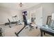 Finished basement with home gym, including treadmill and weights at 159 Geneva Rd, Canton, GA 30114
