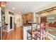 Eat-in kitchen with ample counter space and stainless steel appliances at 159 Geneva Rd, Canton, GA 30114