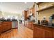 Modern kitchen boasting granite countertops and stainless steel appliances at 159 Geneva Rd, Canton, GA 30114