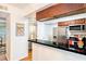 Modern kitchen with stainless steel appliances and dark countertops at 6940 Roswell Rd # 16B, Atlanta, GA 30328
