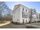 Modern townhome boasting a two-toned exterior and walkway at 200 Wallace St, Fayetteville, GA 30214