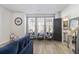Cozy sitting area with two armchairs and a large window at 200 Wallace St, Fayetteville, GA 30214