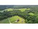 Aerial view of property showcasing house and private land at 615 Henderson Mill Rd, Covington, GA 30014