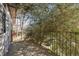 Private balcony overlooking lush trees at 6851 Roswell Rd # N20, Sandy Springs, GA 30328