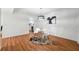 Charming dining area with hardwood floors and a modern dining set at 6851 Roswell Rd # N-20, Sandy Springs, GA 30328
