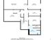 Basement floor plan featuring a recreation room, wet bar, and ample storage space at 9776 Spyglass Dr, Villa Rica, GA 30180