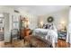 Comfortable bedroom with hardwood floors and stylish decor at 2260 Peachtree Nw Rd # D-3, Atlanta, GA 30309