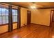 Bright living room with hardwood floors at 4890 Prince Se Rd, Smyrna, GA 30082