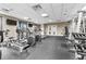 Well-equipped fitness center with various cardio and weight machines at 565 Peachtree Ne St # 804, Atlanta, GA 30308