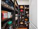 Well-organized pantry with ample shelving for storage at 3173 Woodrow Ne Way, Brookhaven, GA 30319