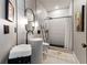 Spa-like bathroom with a walk-in shower and modern fixtures at 1544 Bullard Rd, Powder Springs, GA 30127