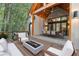Spacious deck with fire pit and seating area, perfect for outdoor entertaining at 1544 Bullard Rd, Powder Springs, GA 30127