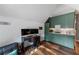 Modern workspace with a small, updated kitchen at 1544 Bullard Rd, Powder Springs, GA 30127