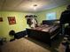 Basement bedroom with a double bed and window at 1077 Balvaird Dr, Lawrenceville, GA 30045