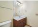 Simple bathroom with vanity and toilet at 230 E Ponce De Leon Ave # 219, Decatur, GA 30030