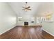 Spacious living room with hardwood floors, fireplace and high ceiling at 2490 Insdale Nw Trce, Acworth, GA 30101