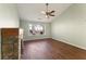 Living room with fireplace and hardwood floors at 2490 Insdale Nw Trce, Acworth, GA 30101