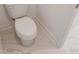 Clean toilet and marble tile floor at 5215 Riden Ct, Buford, GA 30518