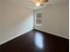 Bedroom with hardwood floors and ceiling fan at 85 Kristen Pl, Covington, GA 30016