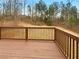 Back deck with wooded views at 85 Kristen Pl, Covington, GA 30016