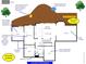 Basement floor plan with rec room, exercise room, home theater, and full bath at 322 Berkshire Trce, Canton, GA 30115
