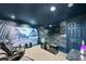 Themed room featuring custom wall design and black-out paint at 322 Berkshire Trce, Canton, GA 30115