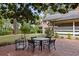 Outdoor patio with a table and chairs, perfect for dining at 1790 Garraux Nw Rd, Atlanta, GA 30327