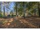 Backyard view showing shed and partially fenced area at 1790 Garraux Nw Rd, Atlanta, GA 30327