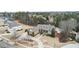 House with a large lot and driveway, aerial view at 1731 Panorama Dr, Locust Grove, GA 30248