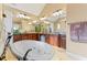 Luxurious bathroom with a large soaking tub and double vanities at 1731 Panorama Dr, Locust Grove, GA 30248