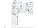 Expansive home floorplan with multiple bedrooms, kitchen and Gathering room at 1731 Panorama Dr, Locust Grove, GA 30248