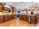 Gourmet kitchen with granite countertops and stainless steel appliances at 1731 Panorama Dr, Locust Grove, GA 30248