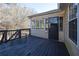Wooden deck with access to backyard at 540 Flint Ridge Ct, Jonesboro, GA 30238