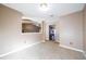 Open dining area with views into the kitchen at 540 Flint Ridge Ct, Jonesboro, GA 30238