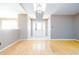 Bright entryway with hardwood floors and high ceilings at 540 Flint Ridge Ct, Jonesboro, GA 30238